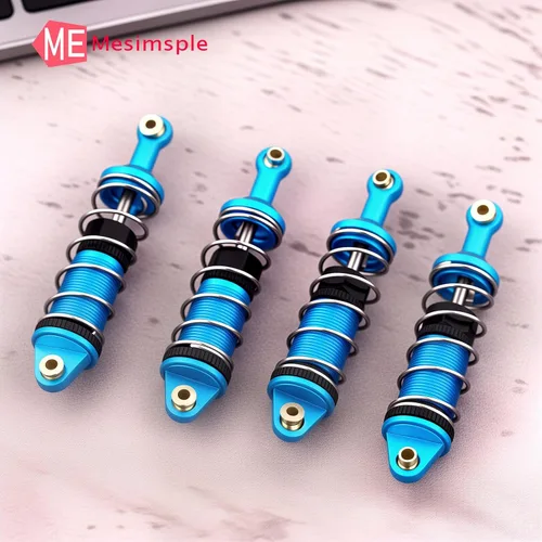Vista 2 de Amortiguadores de aleación completa para 16207 16208 16209 16210 choque trasero delantero para H16BM H16GT H16DR H16 1/16 Series RC Car Upgrades
