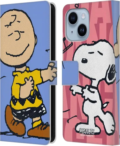 Vista 251 de Head Case Designs Peanuts Charlie & Woodstock Nap Halfs and Laughs - Funda de piel tipo cartera con licencia oficial compatible con Apple iPhone 11