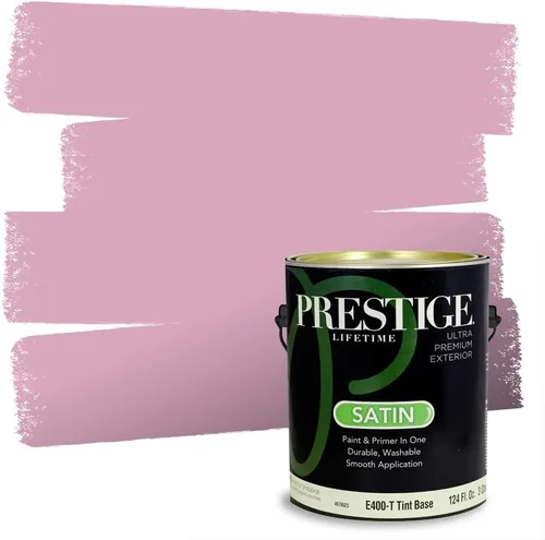 Vista 46 de Prestige Paints - Pintura exterior e imprimación en uno, 1 galón, plano, E500-P-A011GP