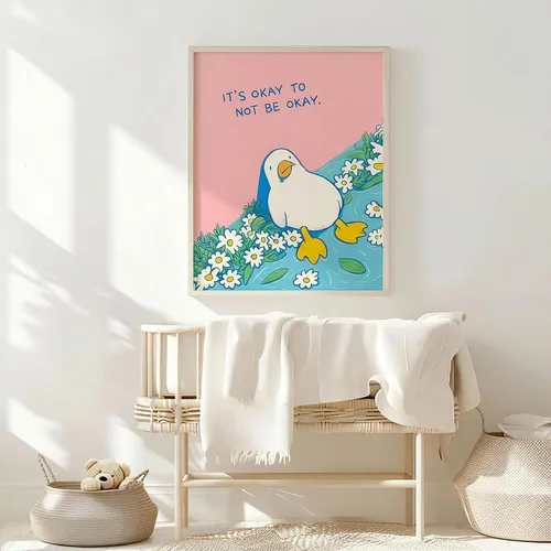 Vista 4 de Póster de pared para habitación de niños, póster de animales lindos de 12 x 16 pulgadas, sin marco, para habitación de niños y niñas, habitación