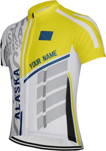 Vista 2 de Alaska - Camiseta de ciclismo de manga corta para hombre