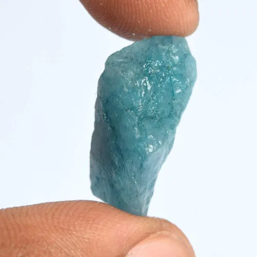 Vista 2 de gemhub Energy Stone Healing Power Aquamarine - Piedra preciosa de 17.50 quilates azul cielo aguamarina para dije, pulsera, Gema, Brasil - Aguamarina