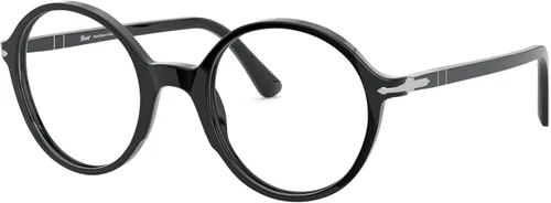 Vista 2 de Persol PO3249V - Marcos redondos para gafas graduadas Negro blackDemo Lens