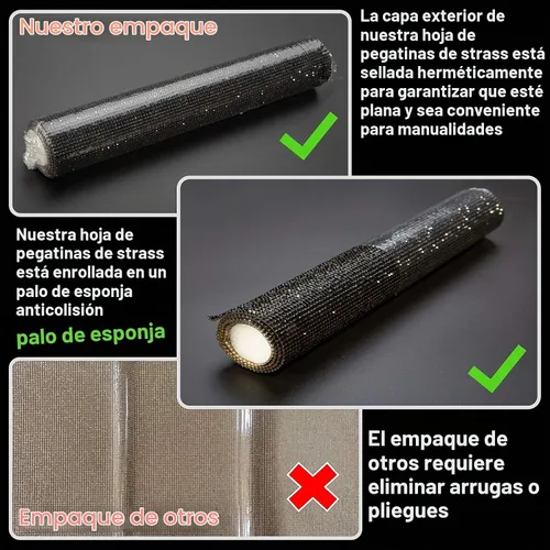Vista 3 de Adhesivo con diamantes de imitación para decoración de auto, calcomanías autoadhesivas para decoración de automóviles y manualidades con 19440