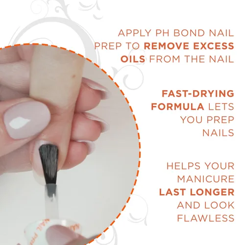Vista 5 de Gelish Mini pH Bond Nail Prep - pH Balancing Primer for Enhanced Gel Adhesion, Quick-Drying Formula, Nail Preparation for Long-Lasting Manicures
