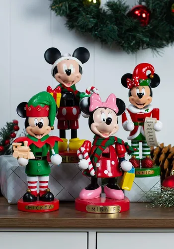 Vista 3 de Cascanueces de Mickey The Elf de 10 pulgadas de Disney