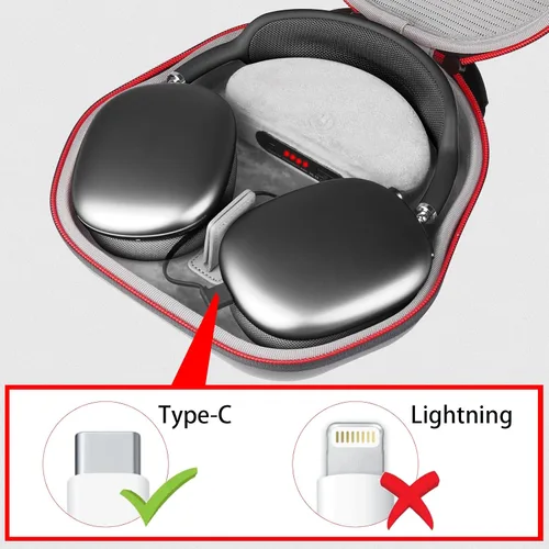 Vista 2 de Smatree Funda de carga para auriculares AirPods Max/AirPods Max 2
