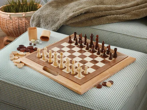 Vista 2 de Mainstreet Classics Dutchman - Juego de mesa plegable 3 en 1