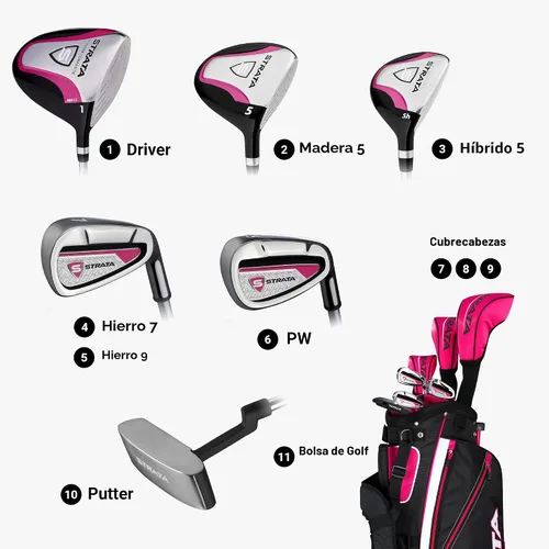 Vista 3 de Callaway Golf Strata - Set completo de golf (hombre y mujer)