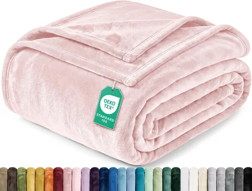 Vista 41 de Utopia Bedding Manta de forro polar negro, tamaño individual, ligera, mullida, suave, antiestática de microfibra (60 x 80 pulgadas)