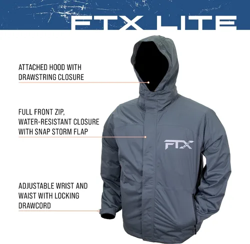 Vista 3 de FROGG TOGGS Men's FTX Lite Waterproof Angler, Fishing Jacket with Stretch Fabric