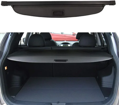 Vista 6 de Cubierta de carga para accesorios Hyundai Tucson 2016-2020 2021, protector de sombra para maletero trasero
