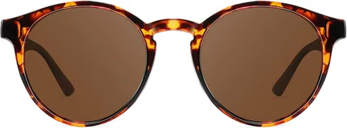 Vista 6 de MACJERO Gafas de sol redondas Protección UV polarizada Gafas de sol de moda para mujer Estilo de diseñador retro
