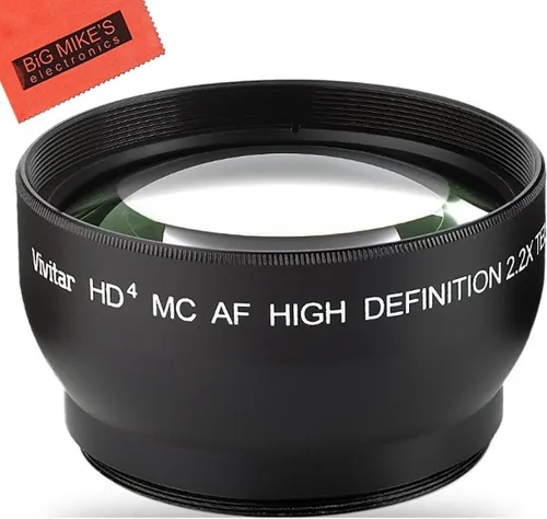 Vista 6 de Lente teleobjetivo 2.2X de 1.693 in para Canon Vixia HF R80, R82, R800, R70, R72, R700, R30, R32, HFM40, HFM41, HFM50, HFM52, HFM400, HFM500