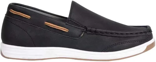 Vista 5 de CHERRY POPO Mocasines para niños, zapatos de barco casuales para niños, zapatos de vestir para niños