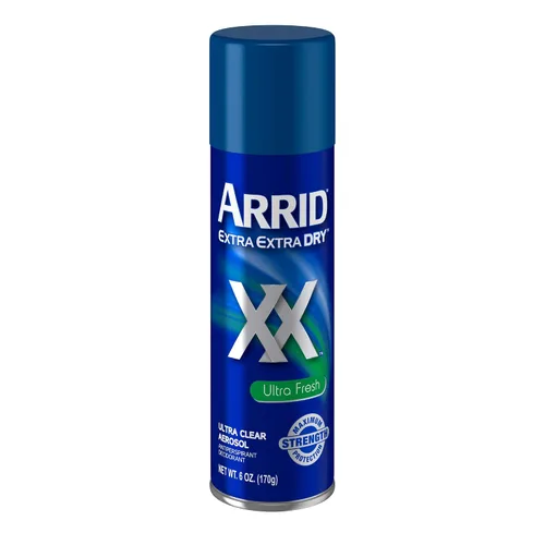 Vista 25 de Arrid XX Extra Extra Dry desodorante antitranspirante en aerosol, Regular 4 onzas.