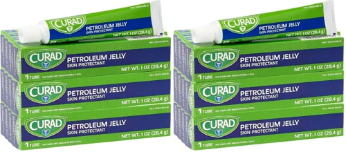Vista 7 de CURAD Petroleum Jelly, protector de la piel e hidratante, tubo de 1 oz