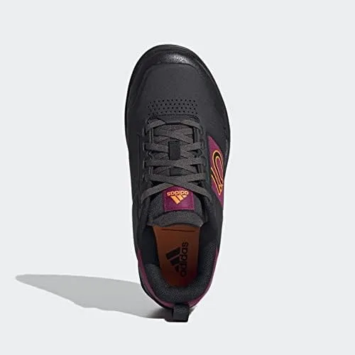 Vista 2 de Five Ten Impact Pro - Zapatos de ciclismo de montaña para mujer, Core BlackSignal OrangePower Berry