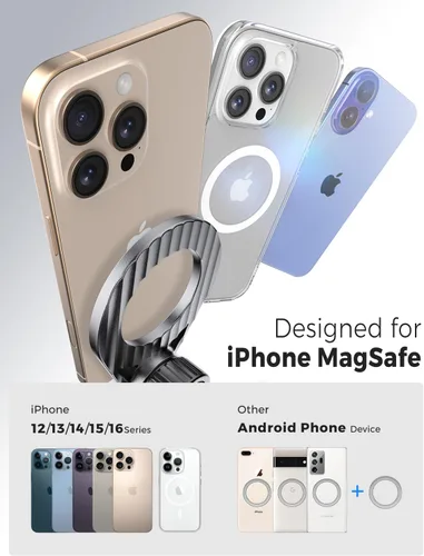 Vista 11 de eSamcore Soporte magnético para teléfono MagSafe para ventilación de aire