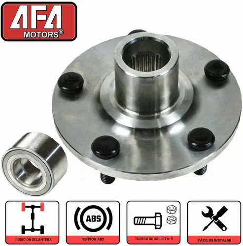 Vista 2 de 930-400 Conjunto de cubo de rodamiento de rueda delantera de 5 orejetas para Lexus ES330 ES350 Toyota Avalon Camry Venza Sienna Solara Highlander
