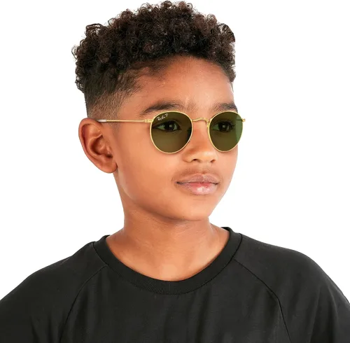 Vista 6 de Ray-Ban Junior Kids RJ9547s - Gafas de sol redondas de metal