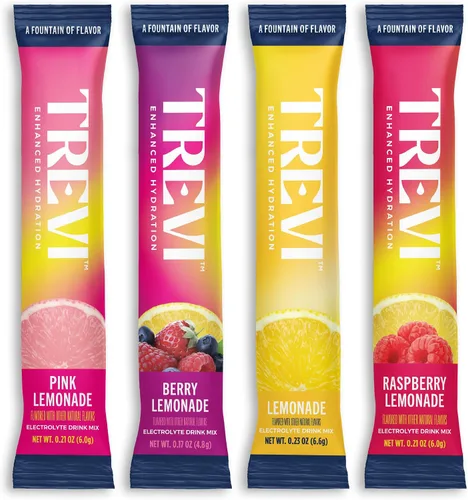 Vista 32 de TREVI Electrolytes Powder Packets, Sugar Free Hydration, Frost 20 Pack