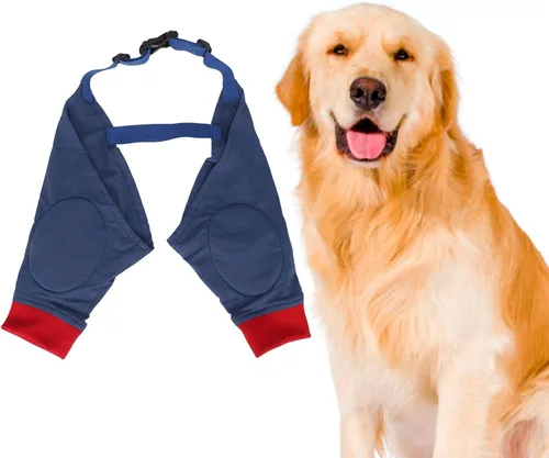 Vista 6 de Almohadillas protectoras para coderas de perro para codo canino y hombro, higroma de codo, displasia, osteoartritis, callos de codo, úlceras por