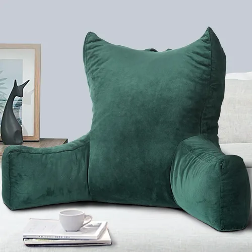 Vista 10 de Neustern Almohada de lectura, soporte para espalda, reposo en cama para Azul