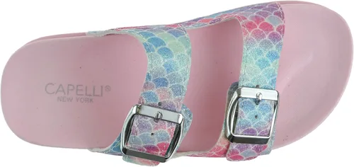 Vista 4 de Capelli New York Sandalias moldeadas inyectadas para niñas