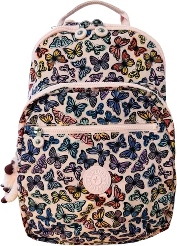 Vista 40 de Mochila Kipling Seoul extra grande para laptop de 17", Grande True Blue Tonal 2