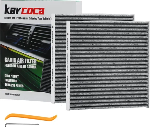 Vista 10 de CF11809 Filtro de aire de cabina prémium con carbón activado compatible con CADILLAC CHEVY SILVERADO GMC Sierra 2014 2015 2016 2017 2018 2019 2020