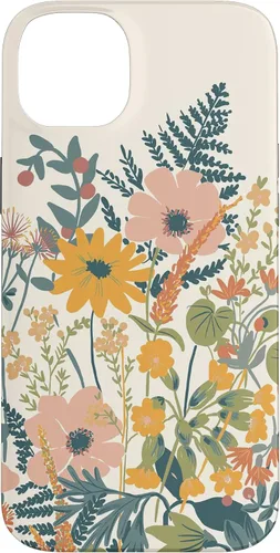 Vista 15 de iPhone 16 Cute Summer Wildflowers Pattern Design Floral Case