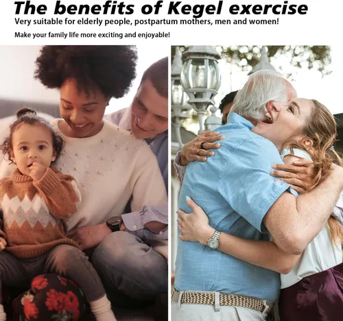 Vista 4 de Productos de ejercicio Kegel para mujeres, fortalecimiento del entrenamiento de control muscular, adecuados tanto para hombres como para mujeres