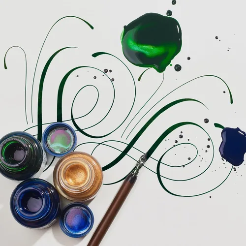 Vista 2 de Winsor & Newton Botella de tinta para caligrafía