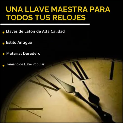 Vista 2 de Brass Blessing Llave de bobinado de reloj - 5024