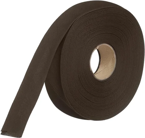 Vista 133 de MECCANIXITY Cinta al bies de doble pliegue de 1 pulgada, cinta al bies de poliéster continua a granel para coser, costura, acolchado, dobladillo