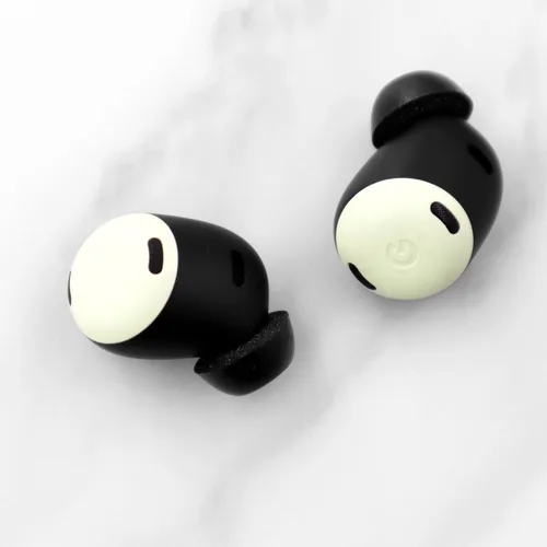 Vista 7 de Espuma viscoelástica compatible con almohadillas Pixel Buds Pro, 3 pares de cancelaciones de ruido, ajuste cómodo sin dolor de silicona, accesorios