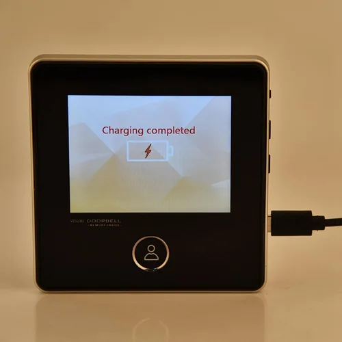 Vista 8 de Peephole - Timbre de video de 3 pulgadas, pantalla TFT LCD de 120 grados, timbre visual inteligente con cámara de visión nocturna IR de 1MP
