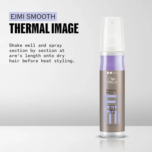 Vista 2 de Wella Professionals EIMI Thermal Image - Laca para el cabello con protección térmica, añade suavidad y brillo, 5.07 onzas líquidas