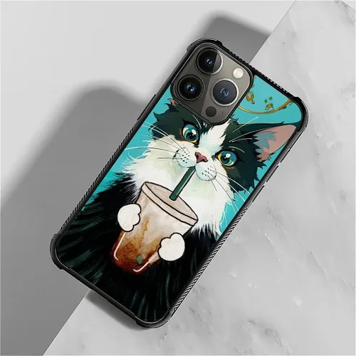 Vista 392 de Funda compatible con iPhone 15, diseño de elefantes africanos, diseño increíble a prueba de golpes, antiarañazos, carcasa trasera de policarbonato