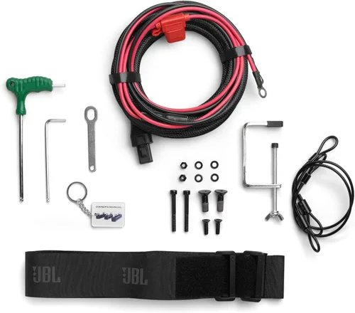 Vista 5 de JBL RallyBar S - Barra de sonido universal Bluetooth de 21" para vehículos exteriores con amplificador RMS de 150W integrado, IP66 resistente al