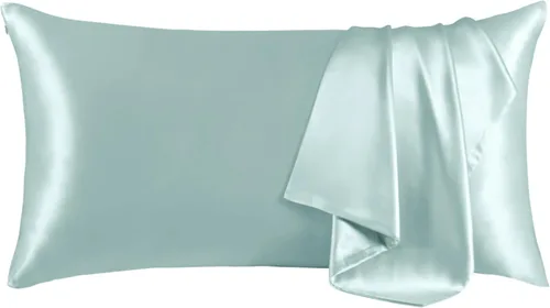 Vista 46 de THXSILK Funda de almohada 100% seda de morera para la salud del cabello y la piel, funda de almohada suave y lisa con cremallera oculta, ambos lados