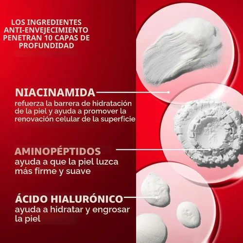 Vista 7 de Olay Crema Hidratante Facial, Crema Micro-Esculpidora Regenerist para Mujeres, Tamaño de Prueba - Hidratación Instantánea, Anti-Envejecimiento