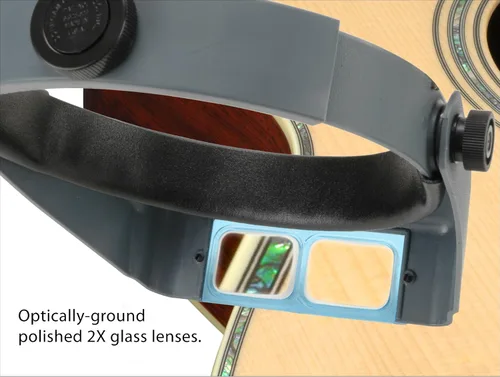Vista 3 de OptiVISOR - Lupa para diadema con luces Quasar LS