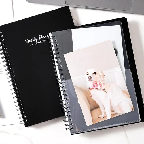 Vista 8 de Weekly Planner - Undated Planner for Whole Year, 67 Weeks, 5.7'' x 8.2