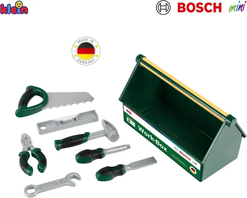 Vista 5 de Theo Klein 8573 - Caja de trabajo Bosch, caja de herramientas