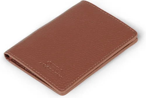 Vista 5 de Otto Angelino Cartera de piel plegable - Estilo pasaporte - identificación, tarjetas bancarias y efectivo, bloqueo RFID - Unisex