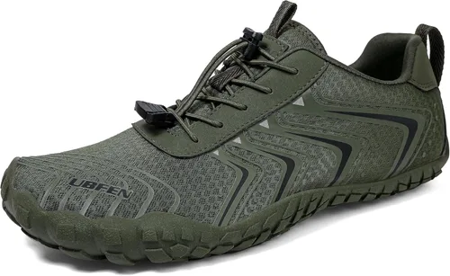 Vista 17 de UBFEN Zapatos acuáticos para natación, para hombre y mujer, para deportes de playa, secado rápido, descalzos para navegación, pesca, buceo, surf