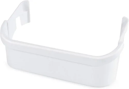 Vista 7 de AMI PARTS 240351601 Refrigerador Congelador Bandeja Blanca de Puerta Cubo de Basura Marco Lateral de Repuesto para Refrigerador Kenmore Frigidaire