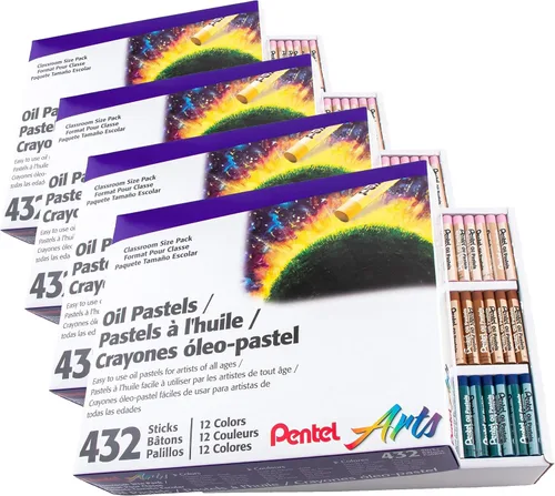 Vista 9 de Pasteles al óleo Pentel Arts , Variados